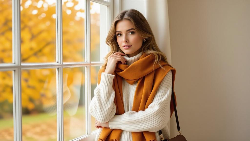 Challenging classic fashion norms with modern ensembles that blend white accents in fall settings, questioning the Labor Day tradition.