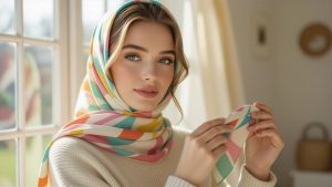 How to fold a headscarf for a trendy accessory look